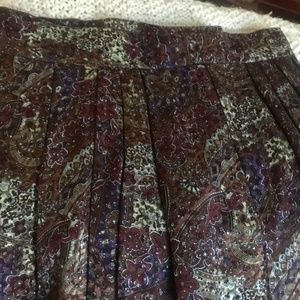 pleated long skirt, gorgeous imported fabric